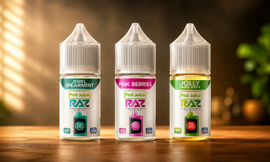 Pod Juice X Raz Nicotine Salts Review Pod Juice X Raz Nicotine Salts Review