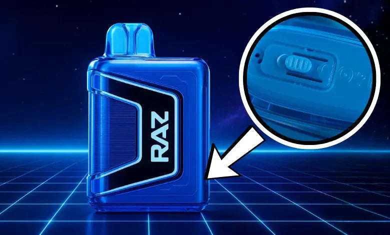 How to Use the RAZ Vape Switch on the Bottom