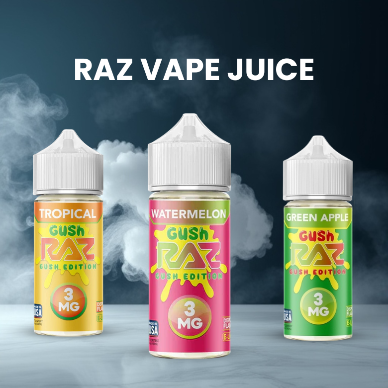 Is Raz Vape Salt Nic Bangin Sour Berries RAZ X Pod Juice Vape Flavor Tropical GUSH - X Raz E-Liquid - 100mL Pod Juice Is Raz Vape Salt Nic Bangin Sour Berries RAZ X Pod Juice Vape Flavor Tropical GUSH - X Raz E-Liquid - 100mL Pod Juice