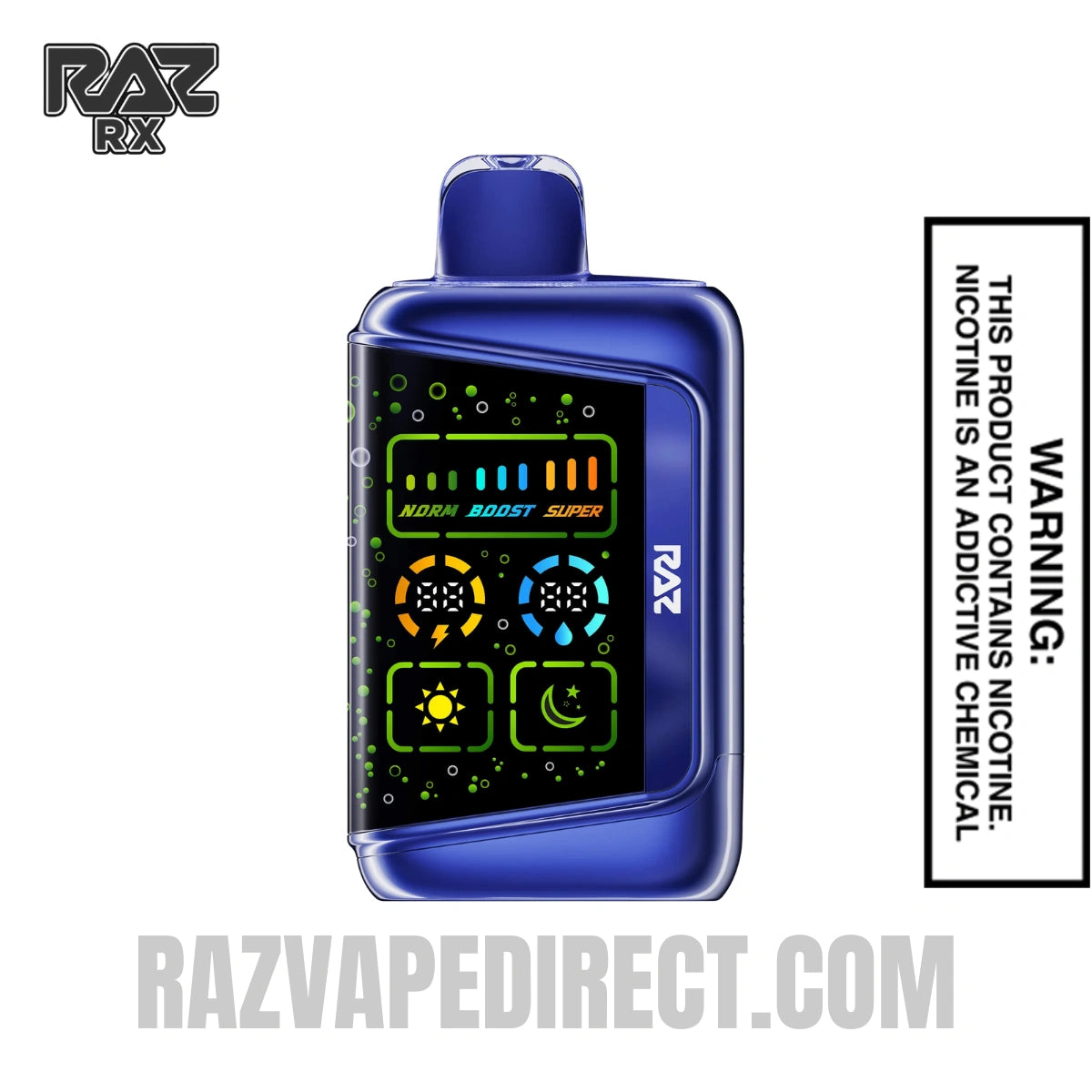Code Blue RAZ RX 50K Disposable Vape | Raz Vape Direct