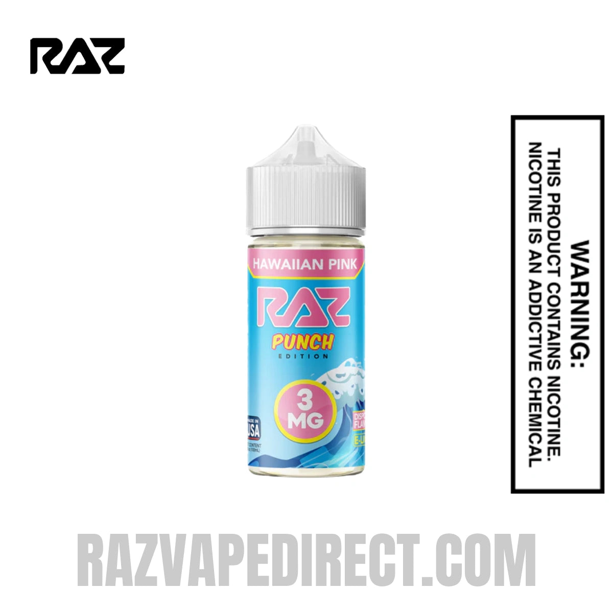 hawaiian sunset raz flavor Pink Vape Juice 100 ML Grape Slush Disposable Vape Variant:Hot Fudge Mr Fog Switch 15000