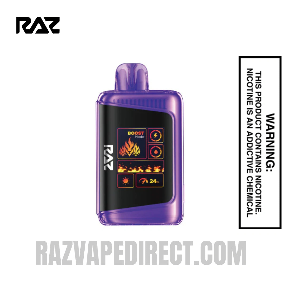 Bangin Sour Berries RAZ LTX 25K Zero Nicotine Disposable Vape