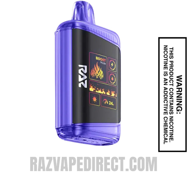 Black & Blue Lime RAZ LTX DC25000 Vape | Raz Vape Direct