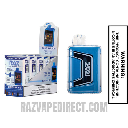 BlueRaz Ice RAZ TN9000 Disposable Vape With Bundle Pack