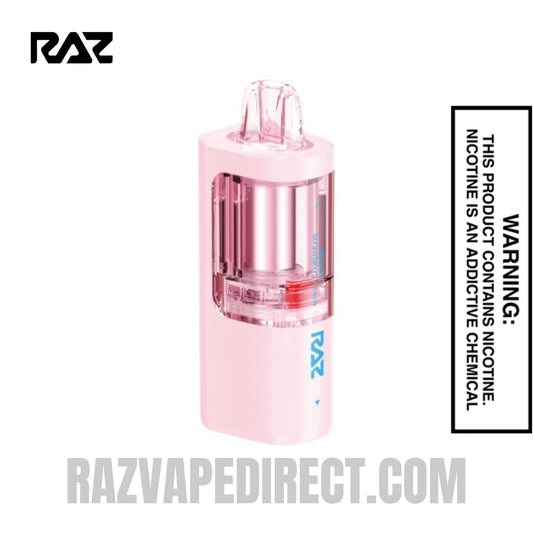 Blue Raz Strawberry Peach RAZ VUE 50K Disposable Vape Pod