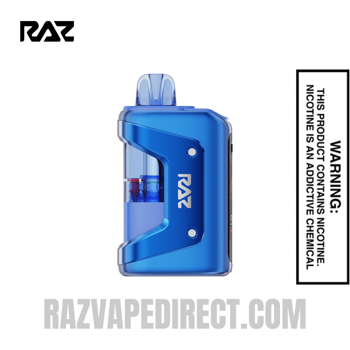 Blue Razz Ice RAZ VUE 50K Disposable Kit