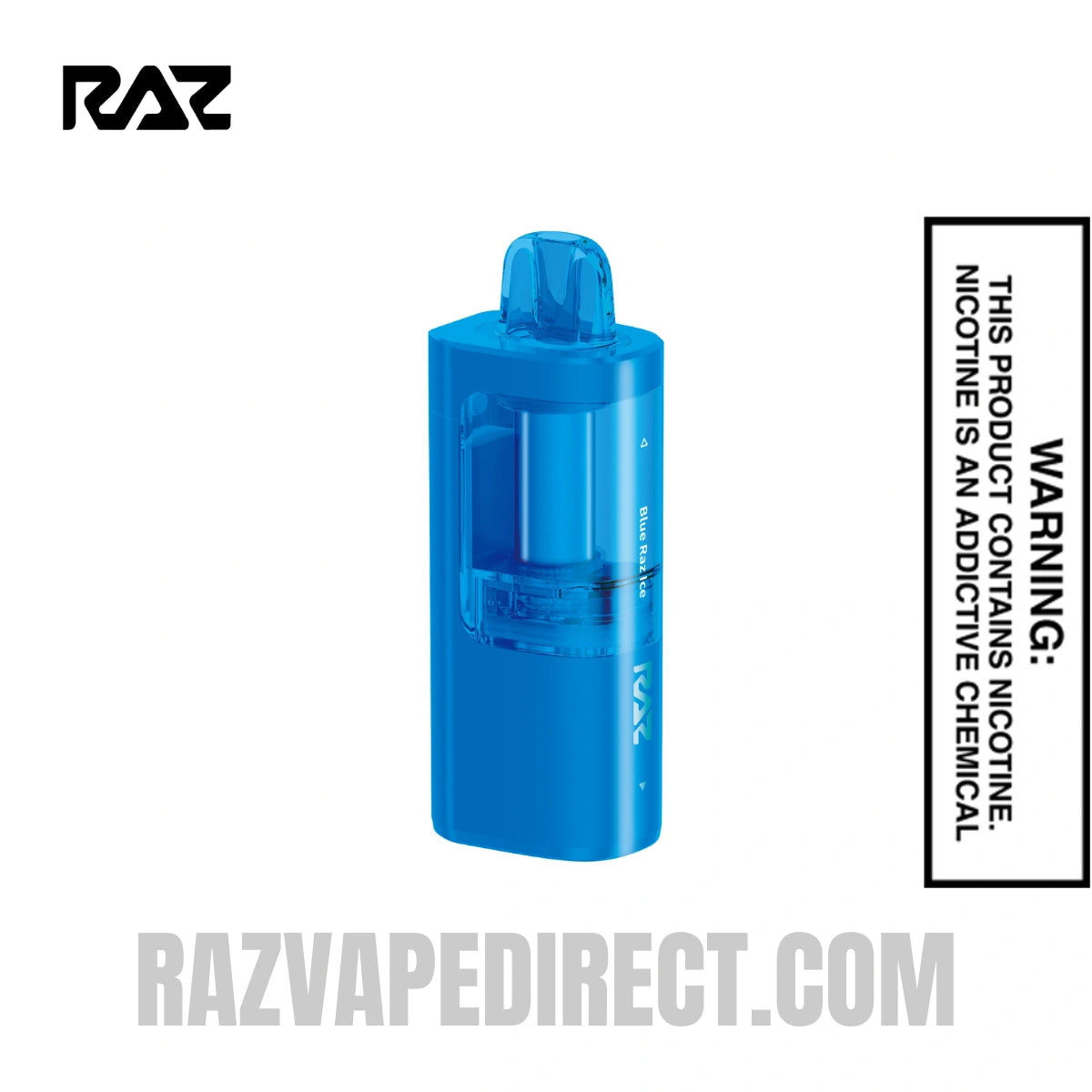 Blue Razz Ice RAZ VUE 50K Disposable Pod