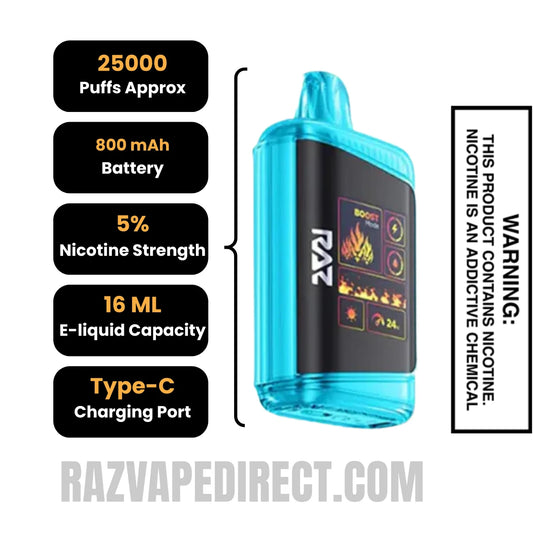 Blueberry Watermelon RAZ DC25000 Disposable Vape