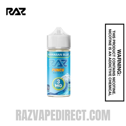 Hawaiian Blue RAZ Vape Juice 100 ML