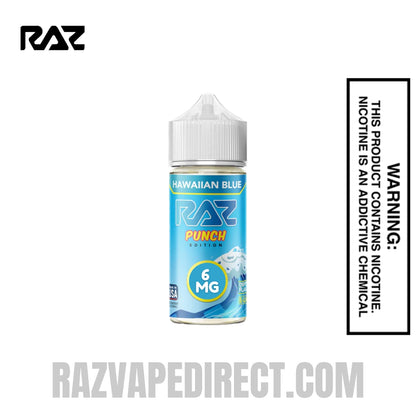 Hawaiian Blue RAZ Vape Juice 100 ML