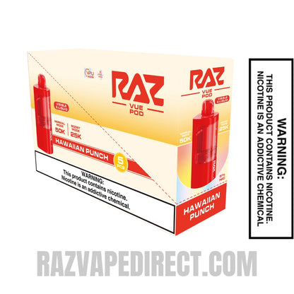 Hawaiian Punch RAZ VUE 50K Disposable Pod with bundle Box