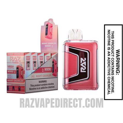 Night Crawler RAZ TN9000 Disposable Vape | Raz Vape Direct Night Crawler RAZ TN9000 Disposable Vape | Raz Vape Direct