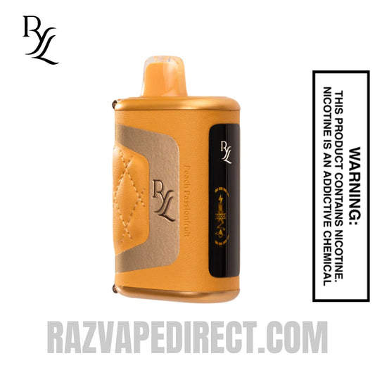 Peach Passionfruit RAZ RYL Classic 35K Disposable Vape