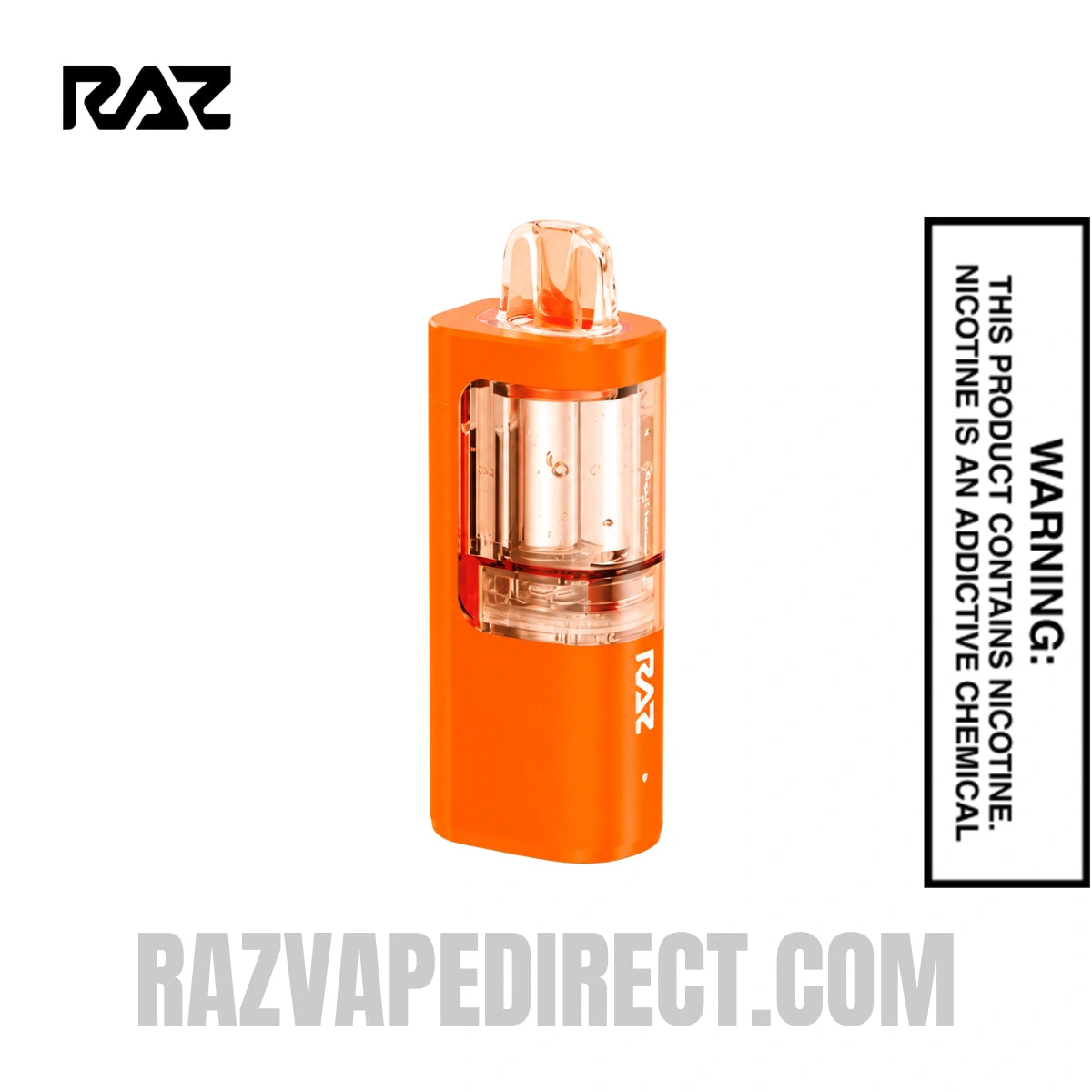 Peach Yummy RAZ VUE 50K Disposable Vape Pod