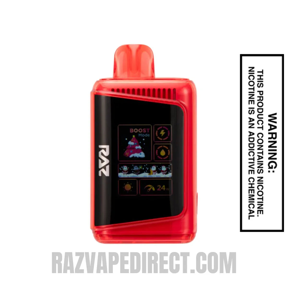 Peppermint Candy Cane RAZ LTX25000 Christmas Edition Vape