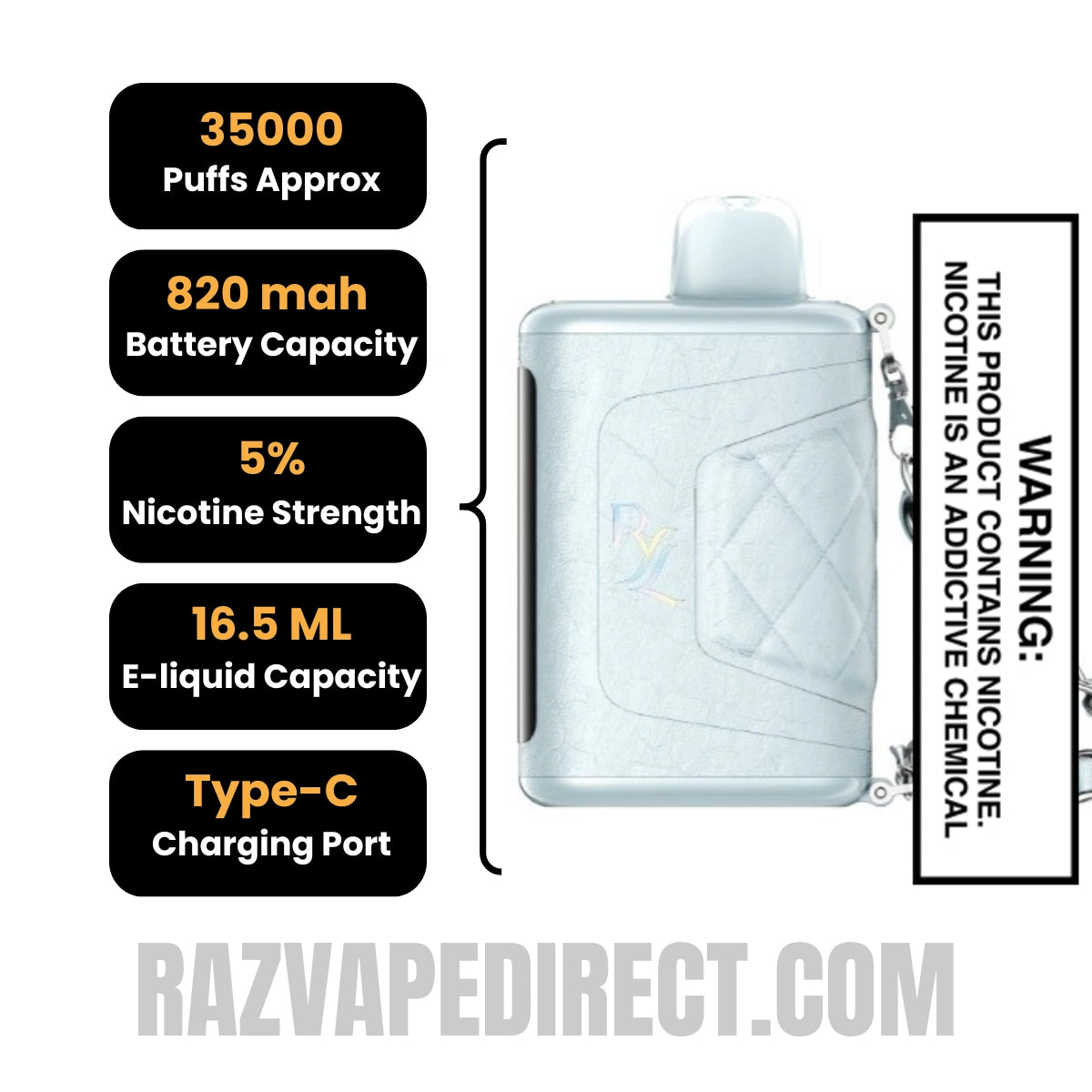 Pink & Blue RAZ RYL Classic 35K Vape | Raz Vape Direct Pink & Blue RAZ RYL Classic 35K Vape | Raz Vape Direct