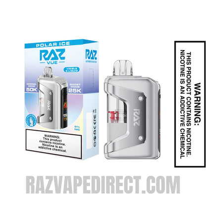 Polar Ice RAZ VUE 50K Disposable Kit with Package Box