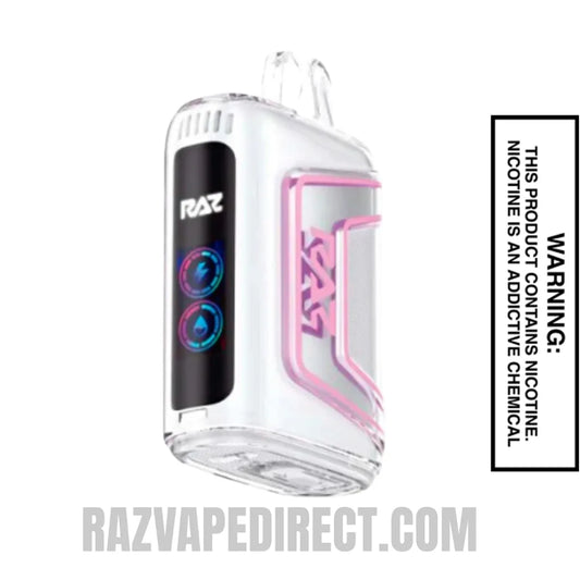 RAZTN9000 Strawberry Ice Disposable Vape 0 Nic