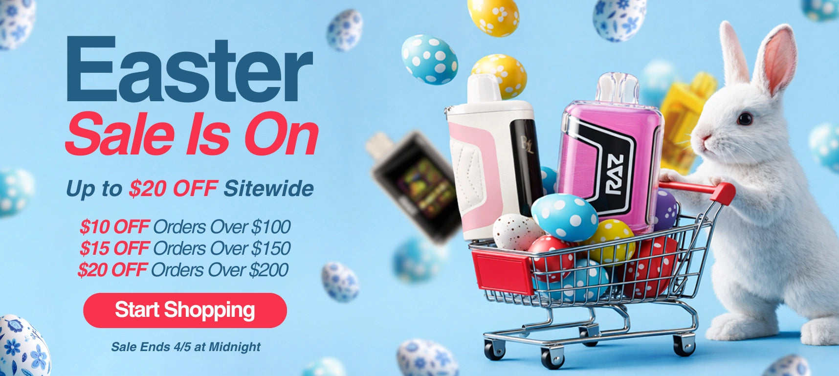Easter Sale Is On Up to $20 Off Sitewide