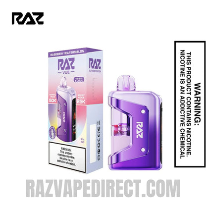 Raspberry Watermelon RAZ VUE 50K Disposable Kit with Package Box