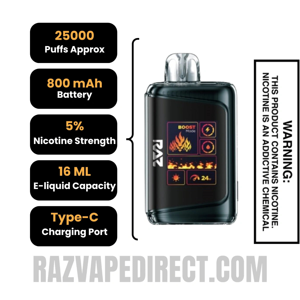 how much is elf bar vape RAZ x Pod Juice Salts main image 0
