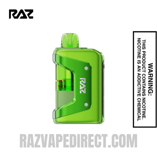 Sour Apple Ice RAZ VUE 50K Disposable Kit