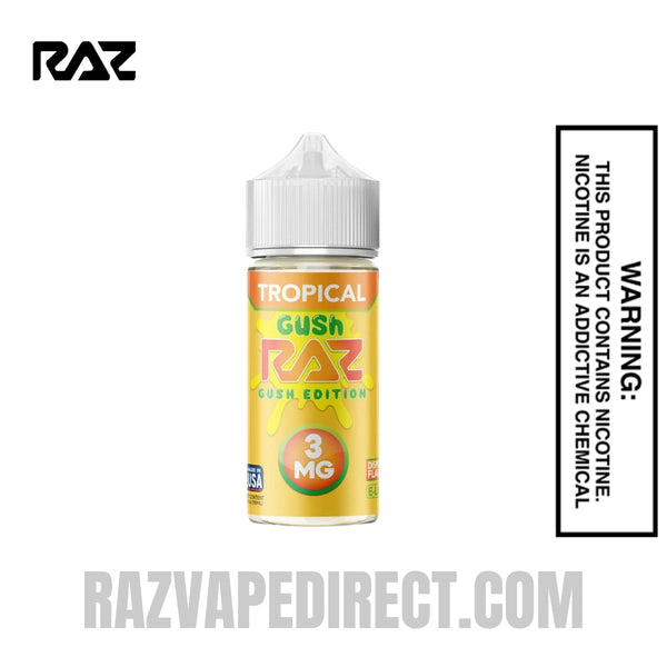Tropical Gush RAZ Vape Juice 100 ML | RazVapeDirect Tropical Gush RAZ Vape Juice 100 ML | RazVapeDirect