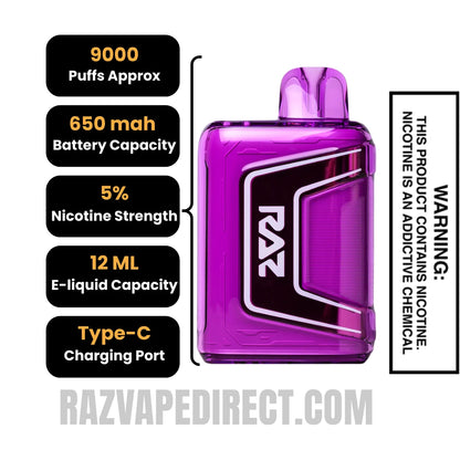 Tropical Storm RAZ TN9000 Disposable Vape | Raz Vape Direct Tropical Storm RAZ TN9000 Disposable Vape | Raz Vape Direct