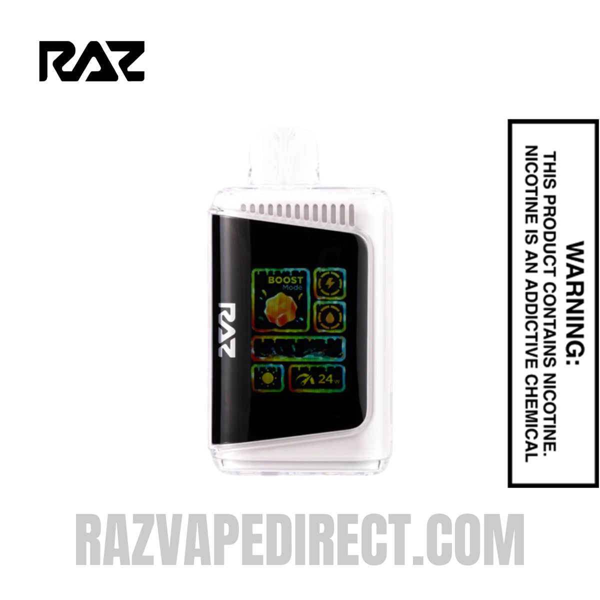 White Grape RAZ LTX 25K Gush Edition Vape | Raz Vape Direct