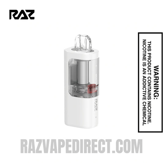 White Gummy RAZ VUE 50K Disposable Pod